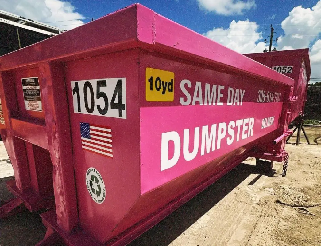 10yd dumpster rental miami