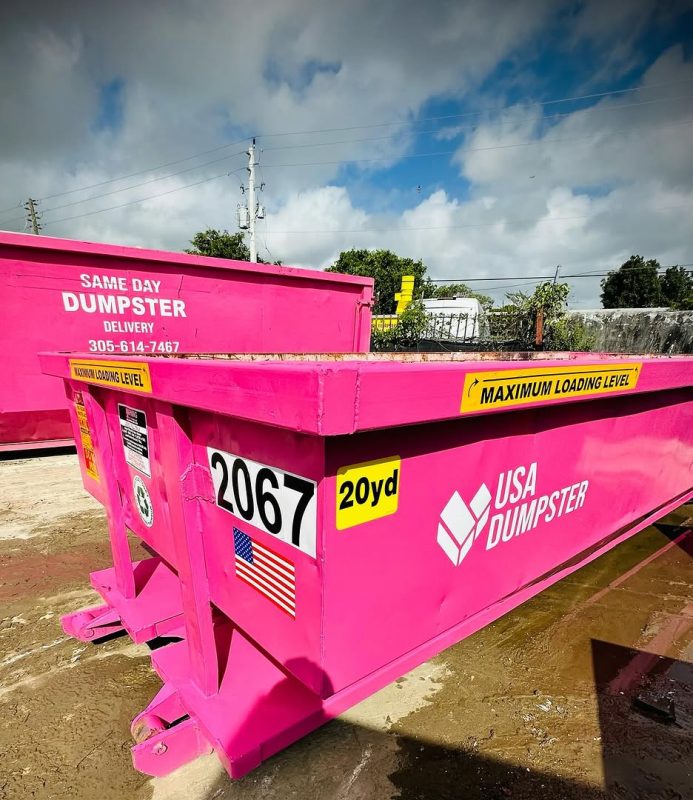 20 yard dumpster miami