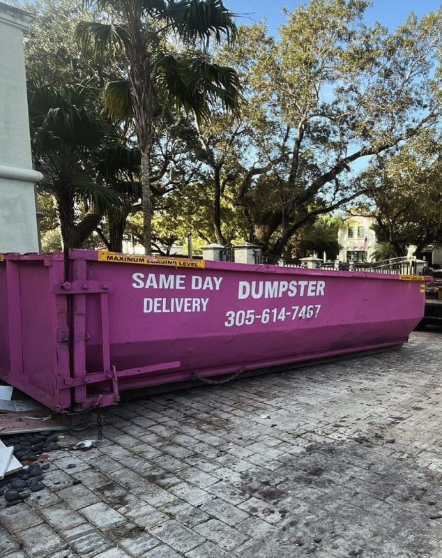 20 yard dumpster miami