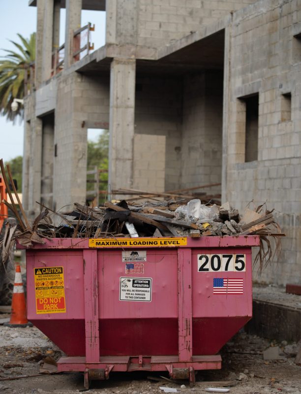 demolition dumpster