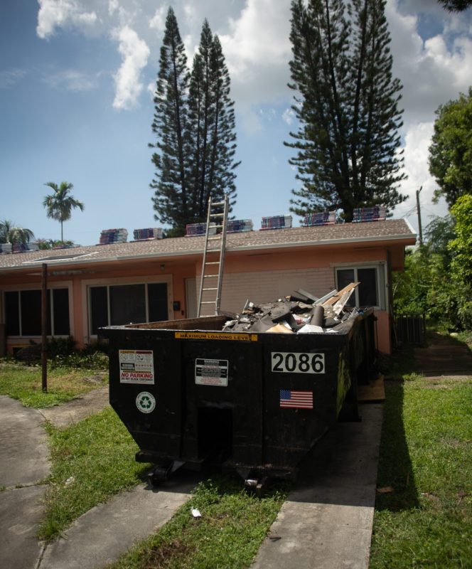 dumpster construction miami