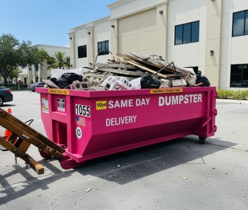 dumpster demolition