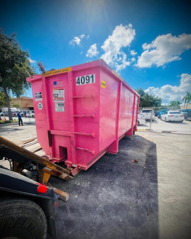 40 yard dumpster miami