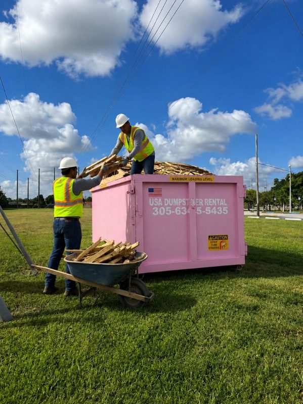 Proper dumpster placement protects your driveway and keeps the work area clear.