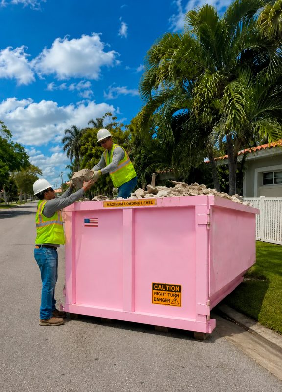 Dumpster rental for home renovation projects in Miami